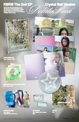 Koread KiiiKiii Delulu Pack 2nd EP Album (Crystal Ball. Ver.) - Image 2