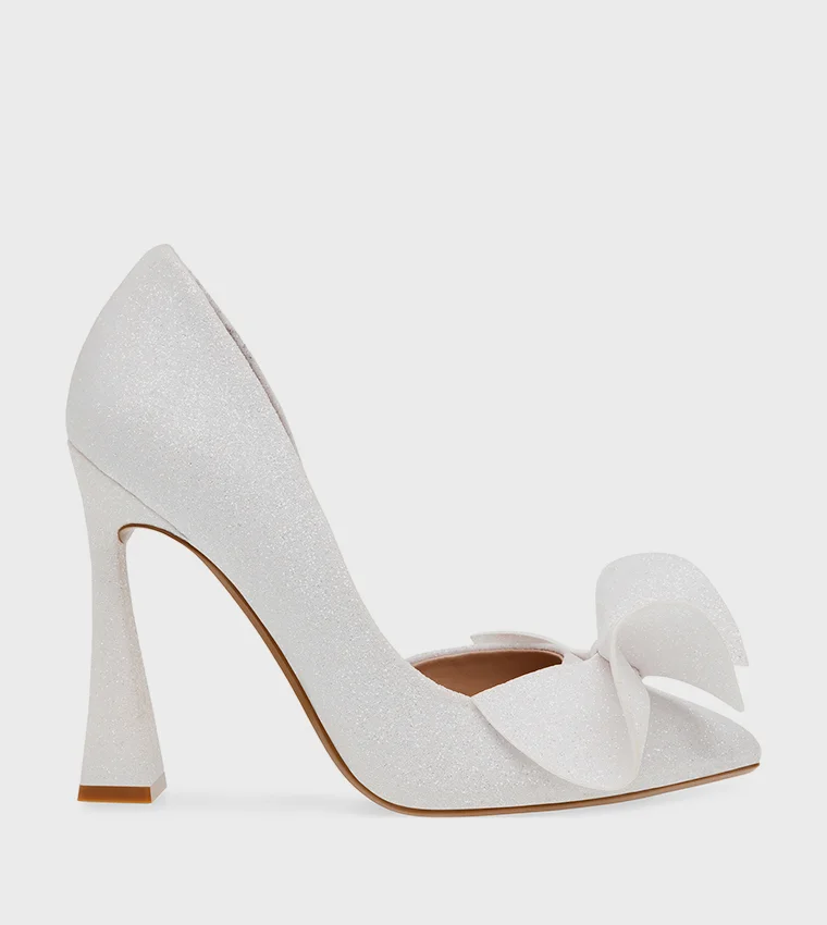ستيف مادن NOBB01S5-104 Ivory Women's Heel Sandals