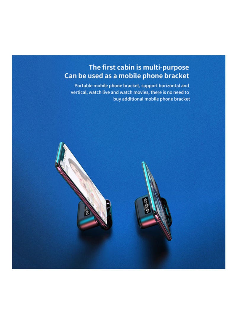 NIBEMINENT Wireless Smart Fingerprint Touch Bluetooth Headset Black - Image 4