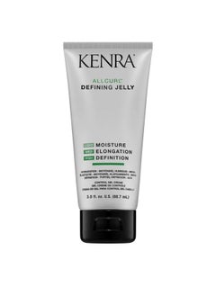 Kenra Allcurl Defining Jelly | Low Hold No Crunch Gel To Enhance Curls & Fight Frizz | Styling For All Curls | Thermal Protection | 72 Hour Moisture Retention | Wavy Curly Coily Hair | 3 Oz