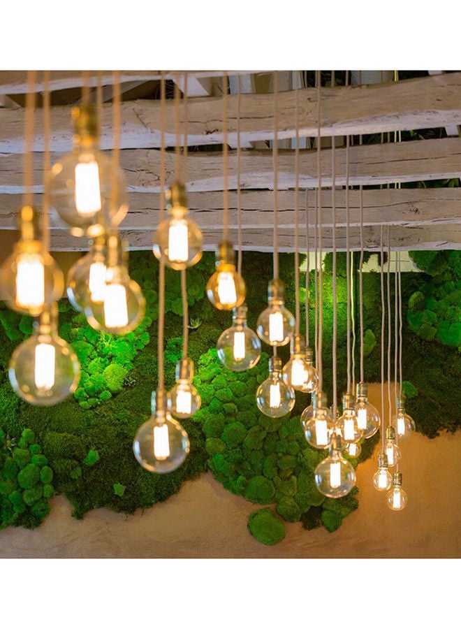 NIBEMINENT 2-Piece LED Vintage Filament Bulb Warm White  - Image 3