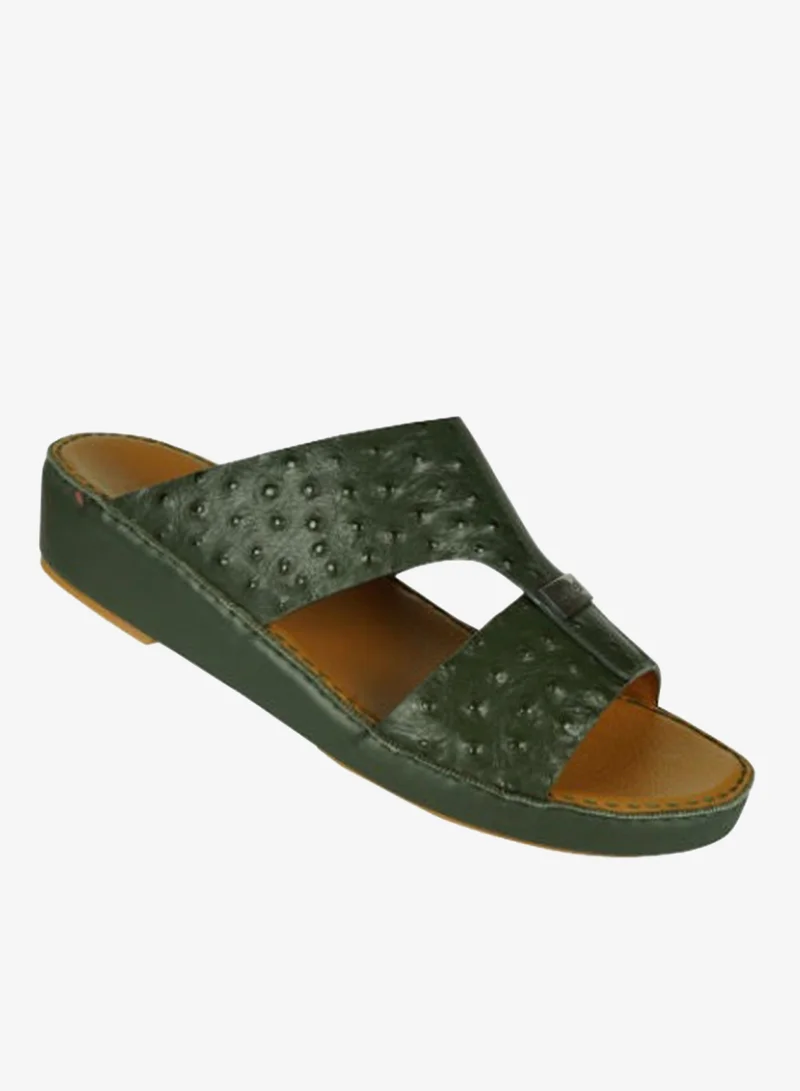 Barjeel Uno Mens Arabic Sandals SP1-88 Olive