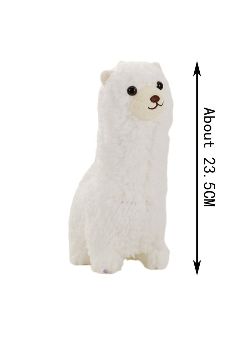White Alpaca Electronic Plush Toy Interactive Animal Touch Control Robot Toy With Music - Image 2