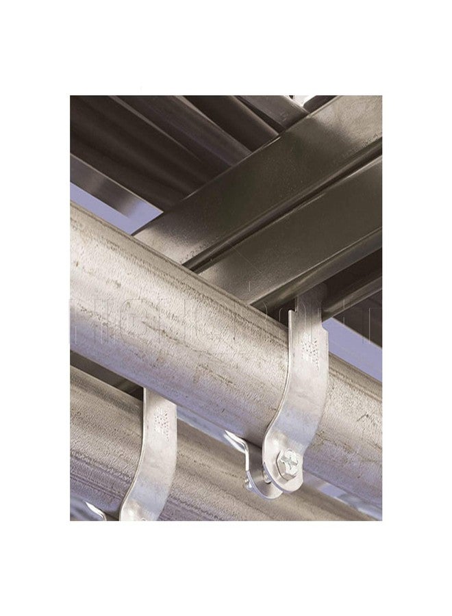 HIGHCRAFT STRTG-06 DMTU-HF06 Strut Clamp Electro Galvanized Steel, for, 6 inches, Chrome, 6 - Image 5