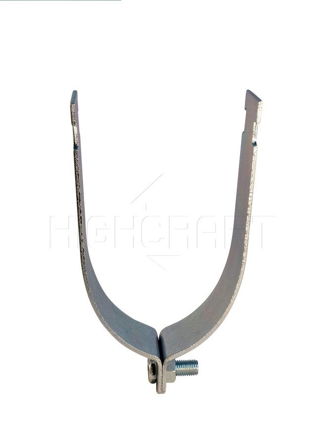 HIGHCRAFT STRTG-06 DMTU-HF06 Strut Clamp Electro Galvanized Steel, for, 6 inches, Chrome, 6 - Image 2