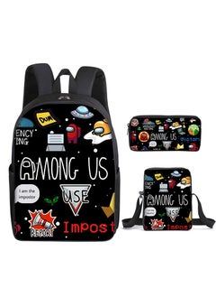 Space werewolf kill bag,Three sets of game around primary and secondary school students backpack,Satchel,Pen bag