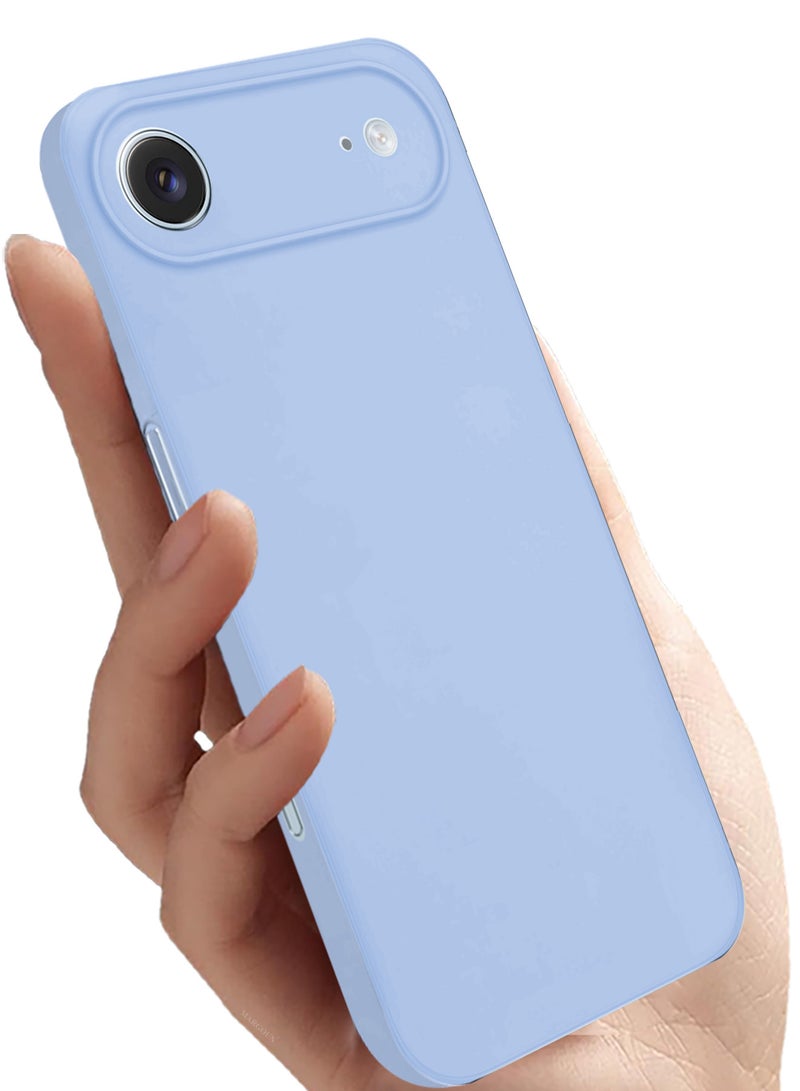 MARGOUN Air Skin Slim Case for iPhone 17 Air - Lightweight Matte Finish Cover with Scratch and Drop Protection - Light Blue - Image 2