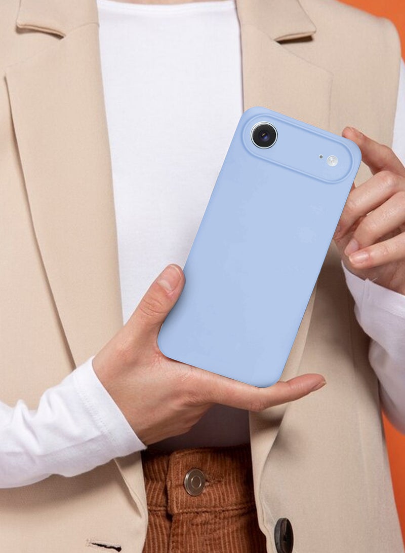 MARGOUN Air Skin Slim Case for iPhone 17 Air - Lightweight Matte Finish Cover with Scratch and Drop Protection - Light Blue - Image 4