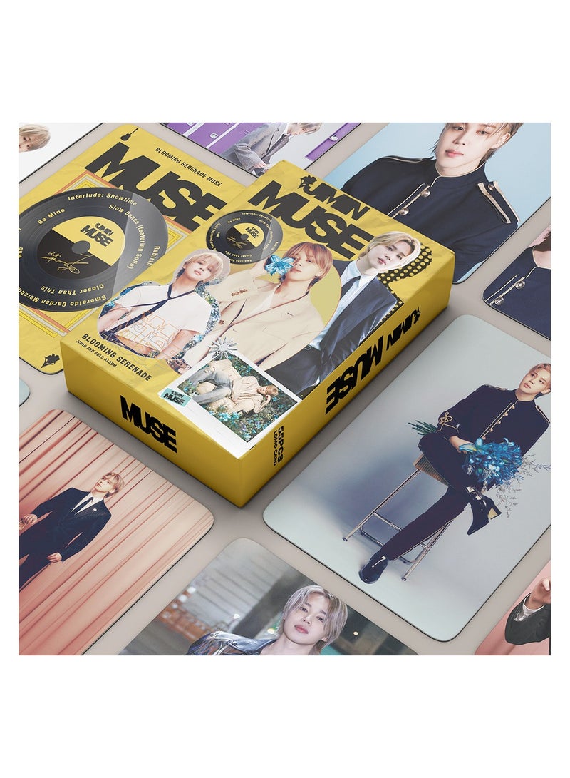 NIBEMINENT 55 Pcs Kpop JIMIN MUSE Lomo Cards Card For Fans Collection Gifts - Image 2