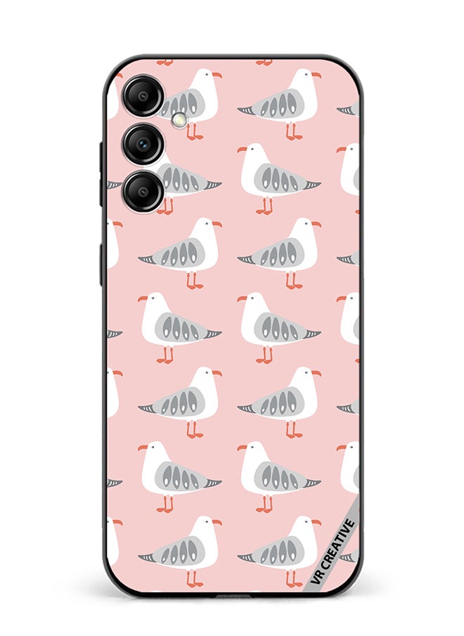 Protective Case Cover For Samsung Galaxy A15 5G/A15 Seagull Vector Design Multicolour