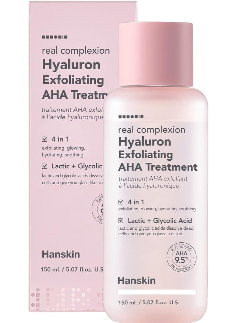 Hanskin Hyaluron Exfoliating Aha Treatment 150Ml - Image 1