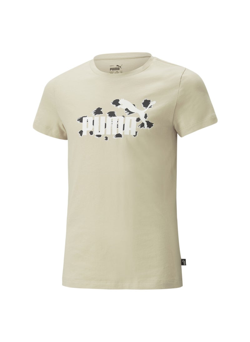 PUMA - Essentials Kids Girls Animal T-Shirt - Image 1