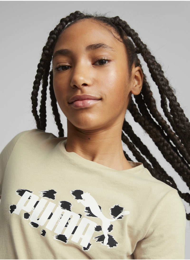 PUMA - Essentials Kids Girls Animal T-Shirt - Image 1
