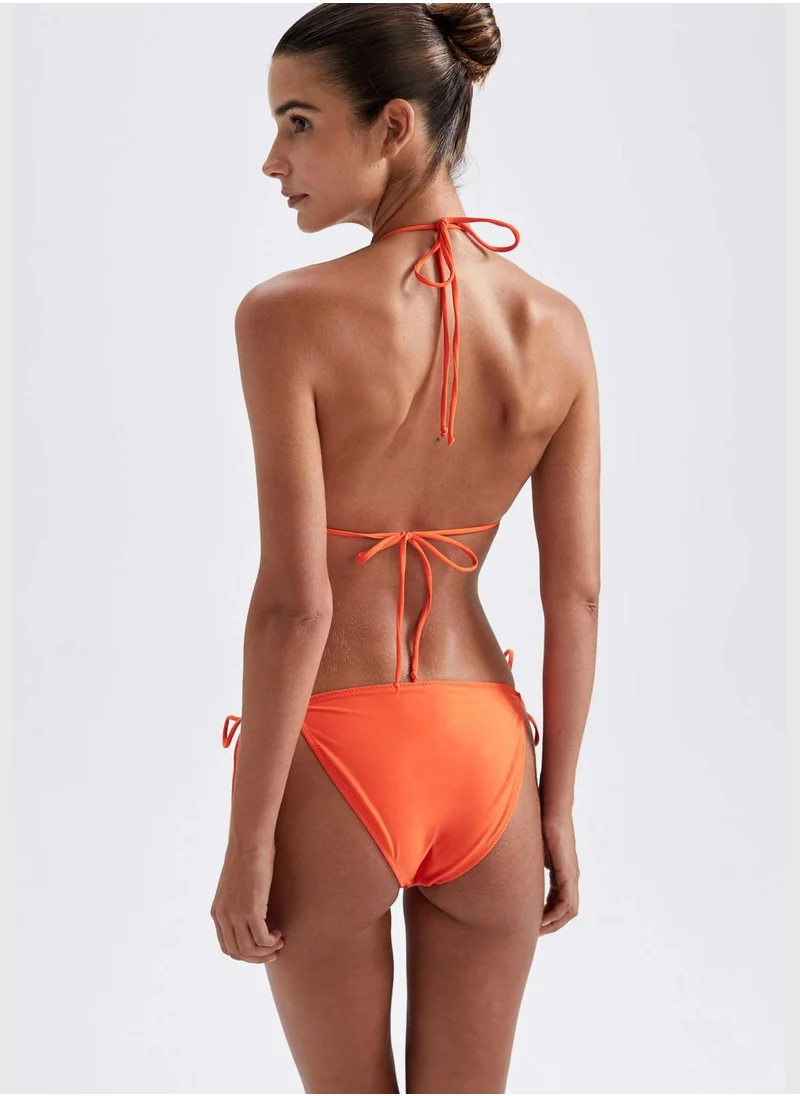 ديفاكتو Drawstring Sides Basic Bikini Bottoms