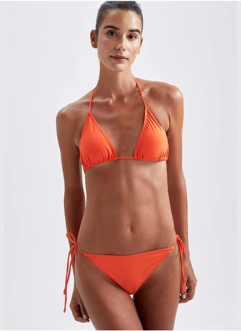 ديفاكتو Drawstring Sides Basic Bikini Bottoms