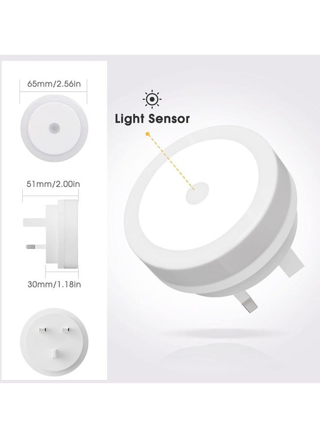 مصباح LED الليلية الذكية، موفرة للطاقة، مستديرة، ضوء ابيض - pzsku/Z9340ABD4E65DAC72DA16Z/45/_/1717074299/17e36b6e-51e2-40ba-8ec9-5dcd318a47c2