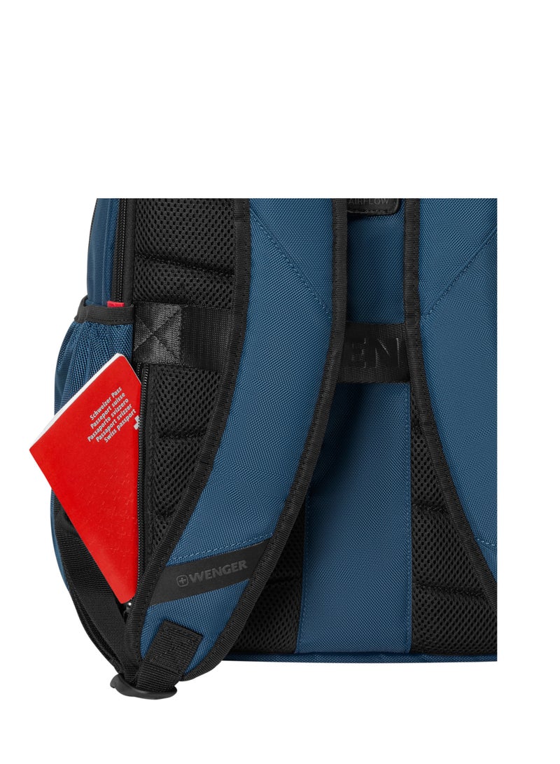 Wenger حقيبة ظهر للكمبيوتر المحمول Wenger XE Professional مقاس 15.6 بوصة مع جيب للكمبيوتر اللوحي باللون الأزرق - 612740  - Image 5