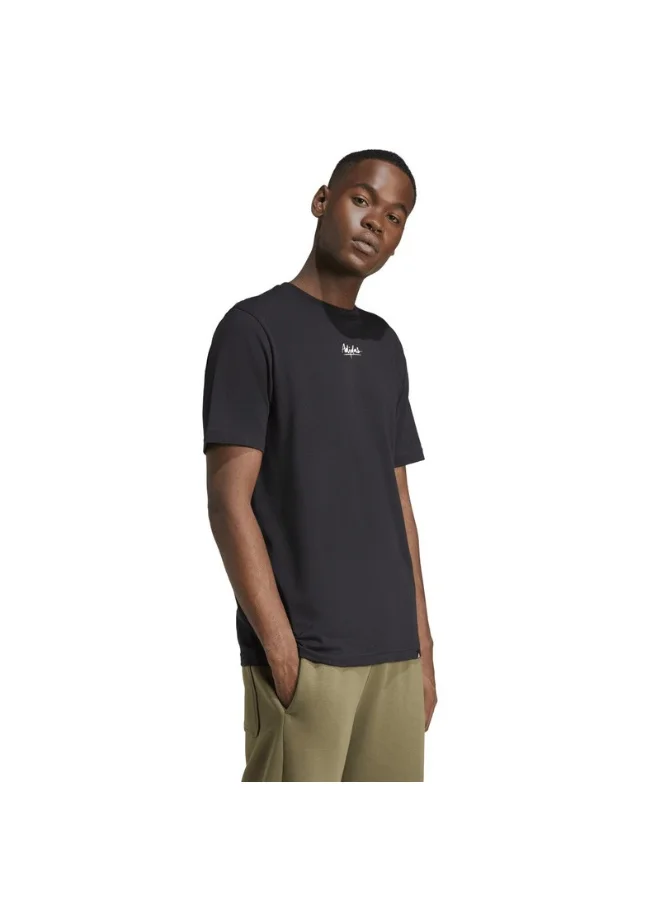 اديداس adidas M L B LEMON T Black Training T-SHIRTS for Men - XS