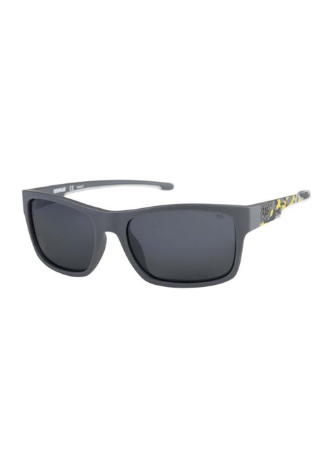 Men CTS-Coder Polarized Sunglasses Square Black 60 mm