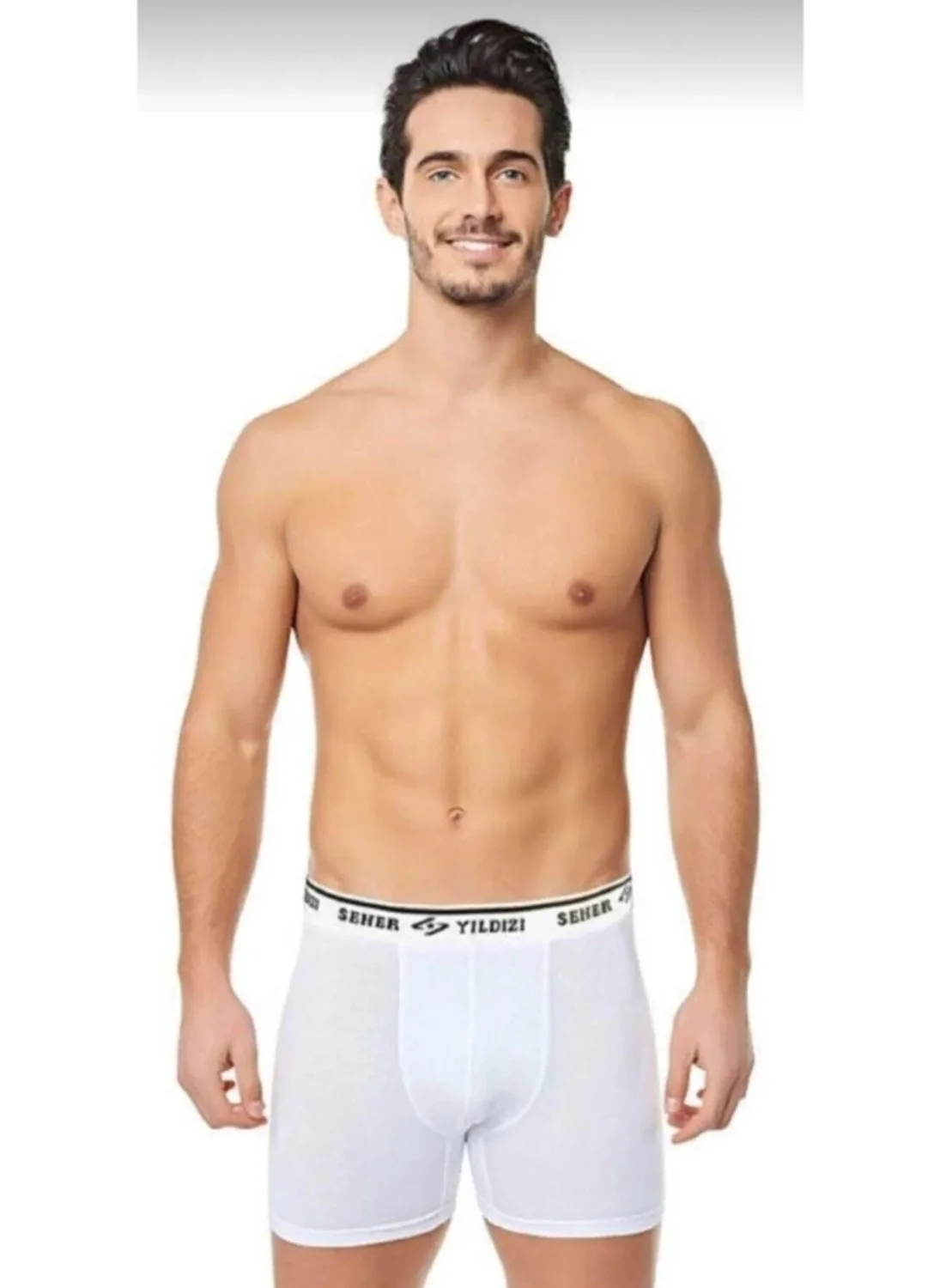 Seher Yıldızı Morning Star Men's Lycra Boxer 060 - 6 Pieces