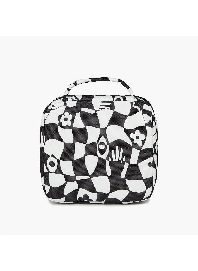 JANSPORT Jansport Printed Lunch Bag with Zip Closure