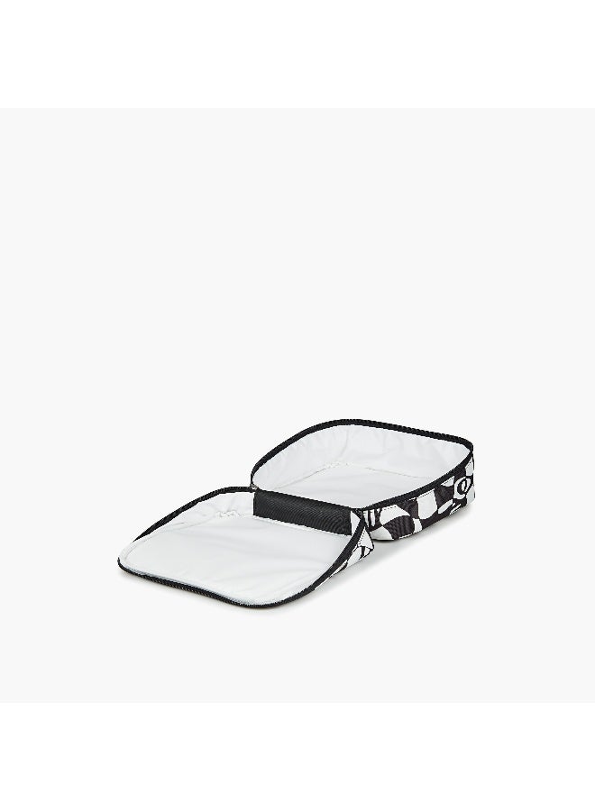 Jansport Black and White Printed Lunch Bag - Image 5