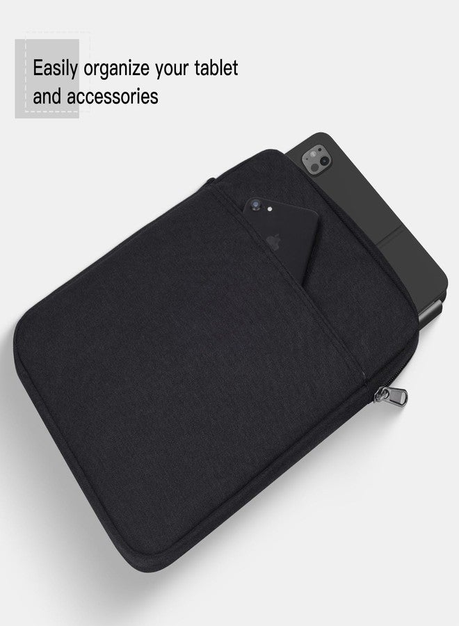 iKammo Tablet Sleeve Case - Fit Samsung Galaxy Tab S6-10.5 inch Shockproof Protective Cover Travel Bag with Extra Storage Pocket (Dark Gray) - Image 3
