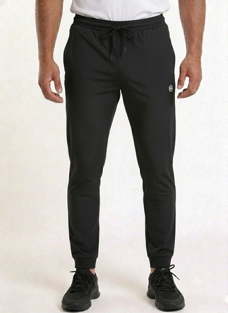بريما إيس رجالي Joggers عشاق الجيم بريميوم Black - Image 1