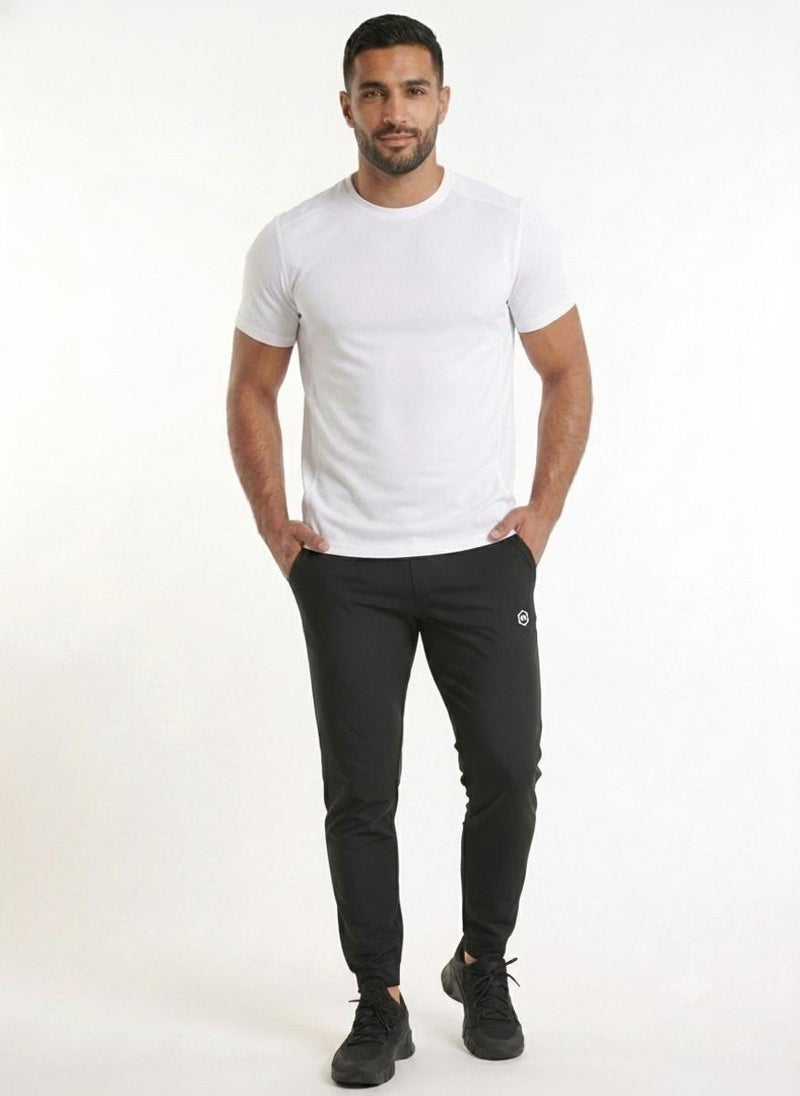 بريما إيس رجالي Joggers عشاق الجيم بريميوم Black - Image 4