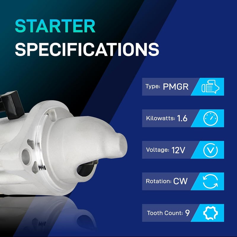 BDELI Starter Replacement for Honda Accord, CR-V, and Civic (2013-2019) - Image 4