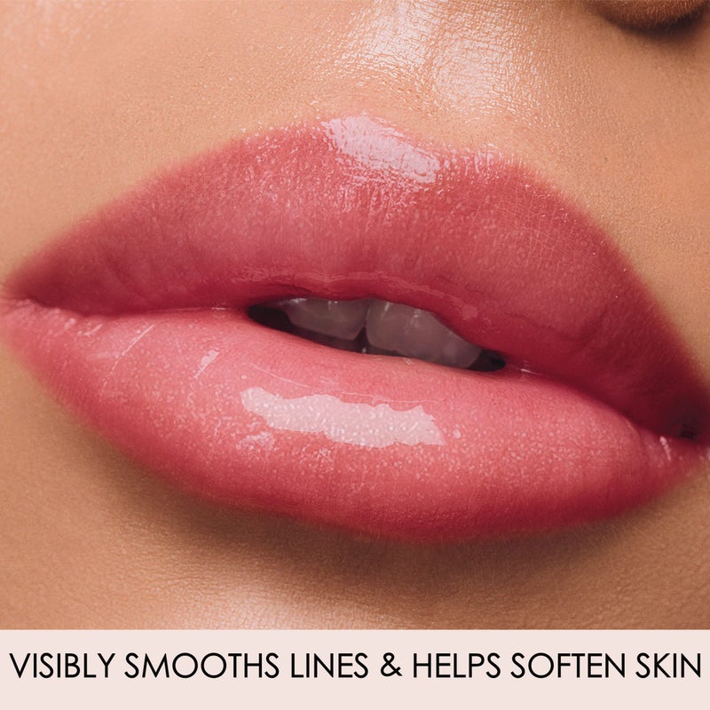 LONDONTOWN Pixie, Milky Pink, Plush Shine Lip Gloss Tube, Deep Hydrating High Shine Sheer Tint Non-Sticky Conditioning Balm - Image 3