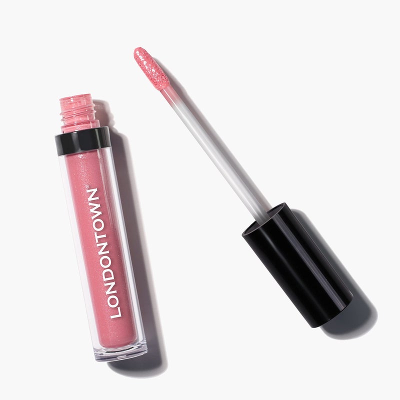 LONDONTOWN Pixie, Milky Pink, Plush Shine Lip Gloss Tube, Deep Hydrating High Shine Sheer Tint Non-Sticky Conditioning Balm - Image 4