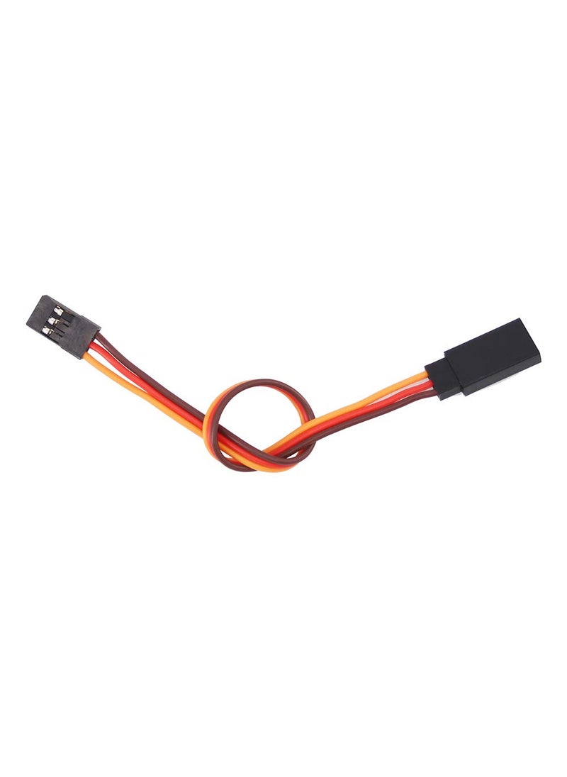 OliYin OliYin 20pcs 22awg 60 Cores Male to Female 5.90inch Lead Plug Servo Extension Wire Cable Line for RC Model Aircraft Stranded Futaba JR  - Image 3