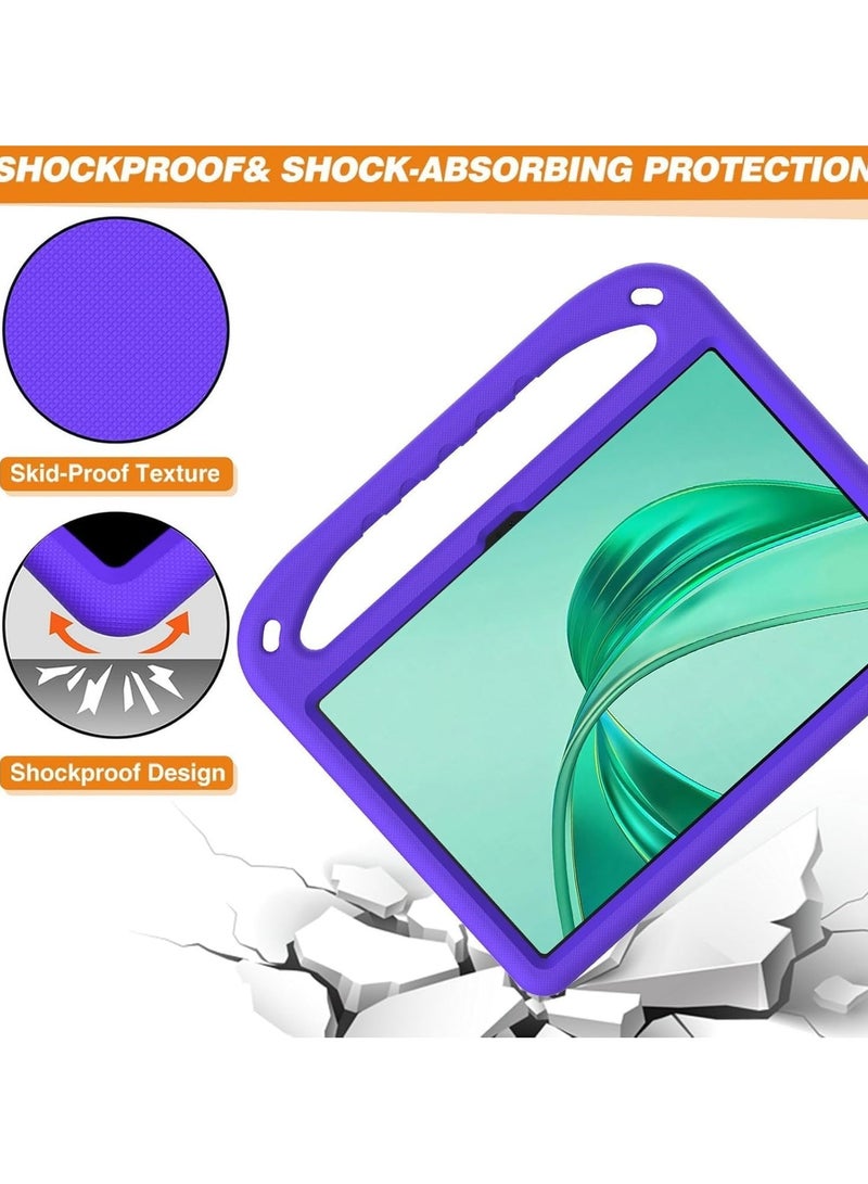 Case Compatible with Honor Pad X8a 11.0 Inch 2024, Lightweight EVA Kid Friendly Shockproof Protective Case with Handle and Hidden Bracket Cover with Honor Pad X8a 2024 - Image 5