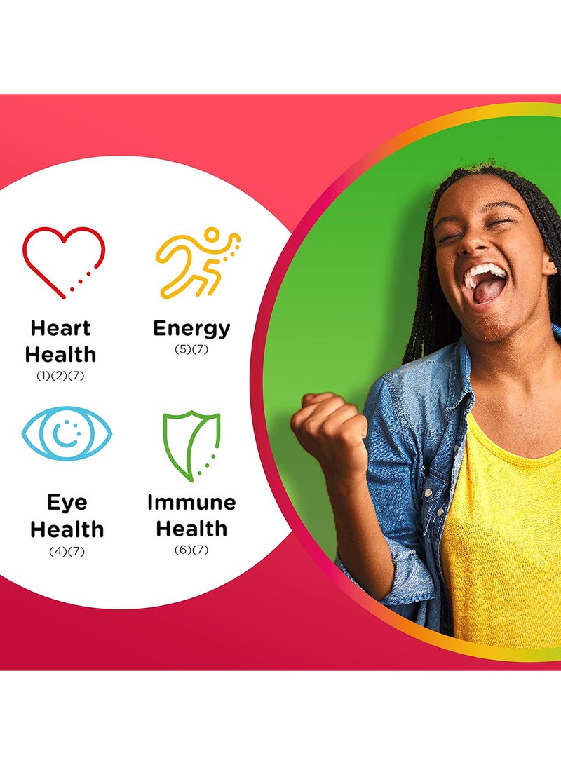 Centrum Multi With Omega-3 Multigummies Natural Strawberry Lemon And Orange110 Gummies - Image 4