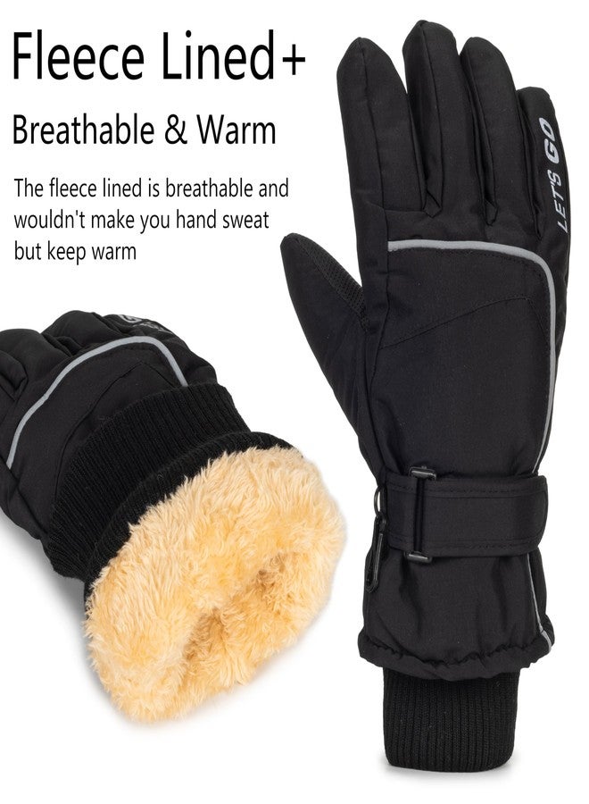 CXQRR Winter Gloves Women for Cold Weather Snow Gloves Touchscreen Ladies Ski Gloves for Women Waterproof Warm Windproof - Image 3