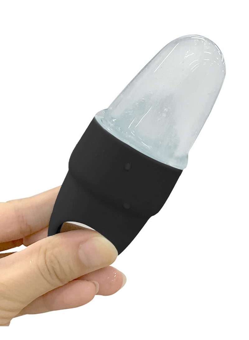 Zikra Small Cube Ice Roller For Face and Eyes Small Ice Roller Ice Cube for Eyes and Neck, Brightens Skin, Enhances Natural Glow, Reusable Facial, Facial Cryotherapy (Black) - Image 3