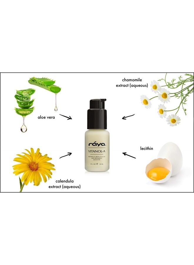 RAYA Vitanol-A Serum (501) | Retinol Facial Treatment for Oily Skin | Made with Vitamin-A | Smoothing, Refining, and Brightening - Image 2