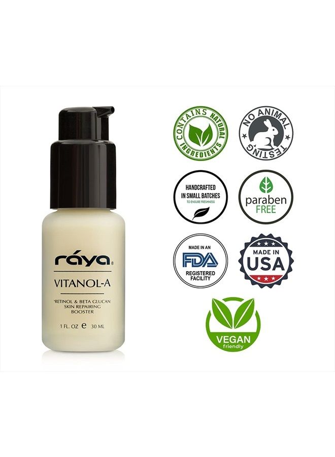RAYA Vitanol-A Serum (501) | Retinol Facial Treatment for Oily Skin | Made with Vitamin-A | Smoothing, Refining, and Brightening - Image 4