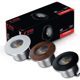Nortek Prima 3W LED Cob Downlight Round Recessed Focus Lights for Ceiling Ideal for Shelves Mandir Cabinet Wardrobe Home Decor Lighting Wooden Ring Neutral White Pack of 5 - pzsku/Z9341D4F46A7106505900Z/45/1748265236/68a4e2cd-187b-4157-b41b-3cd55c056089