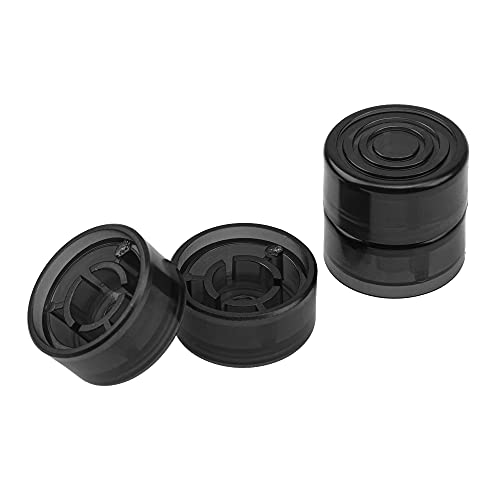 Yootones 15Pcs Yootones Guitar Effect Footswitch Topper,Foot Nail Cap Pedal Topper Compatible with Protection Cap Make Effect Footboard More Efficient Anti-Slip Surface (Black) - Image 4
