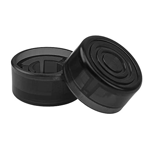 Yootones 15Pcs Yootones Guitar Effect Footswitch Topper,Foot Nail Cap Pedal Topper Compatible with Protection Cap Make Effect Footboard More Efficient Anti-Slip Surface (Black) - Image 3