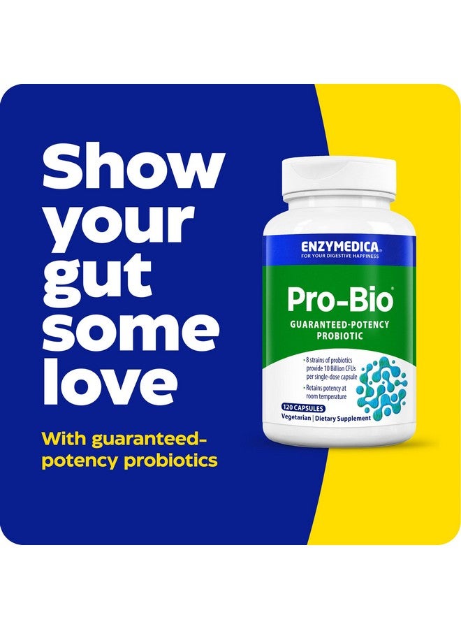 إنزيميديكا إنزايميديكا، برو-بيو، بروبيوتيك مقاوم لأحماض المعدة، مستقر على الرف، لهضم صحي، 10 مليارات وحدة تشكيل مستعمرة، 120 قرصًا - Image 2