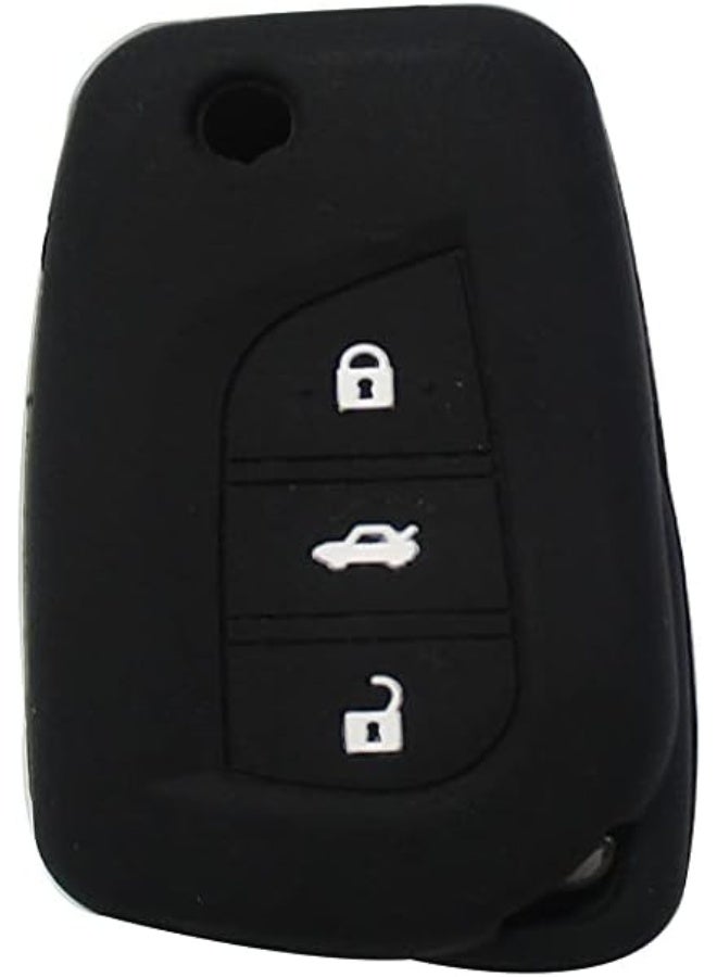 Toyota silicone remote case, unisex, black - Image 2