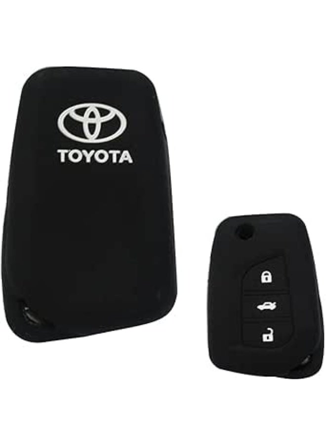 Toyota silicone remote case, unisex, black - Image 1