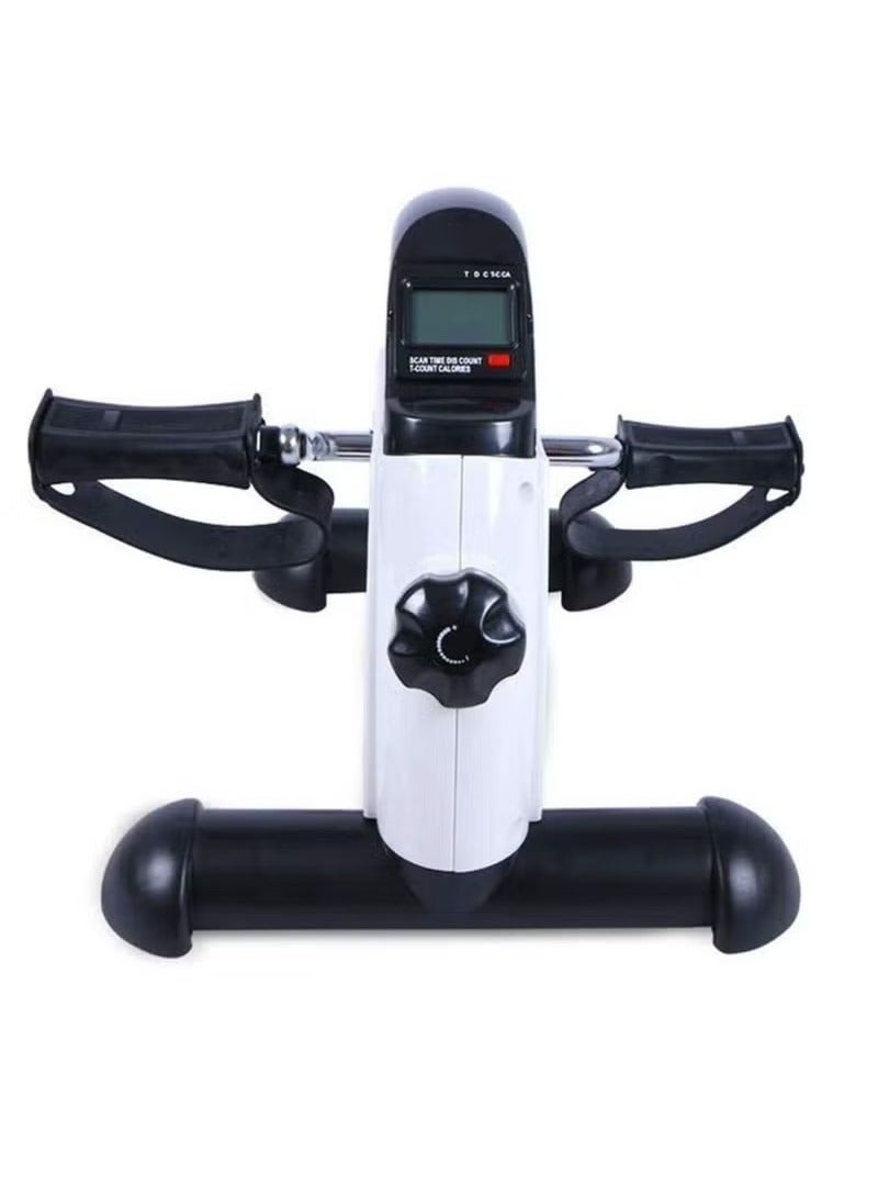 ALCOACH Mini Exercise Bike, Pedal Stepper Exercise Machine for Arm & Leg Pedal Exerciser with LCD Screen Displays Hand Grip - Image 3