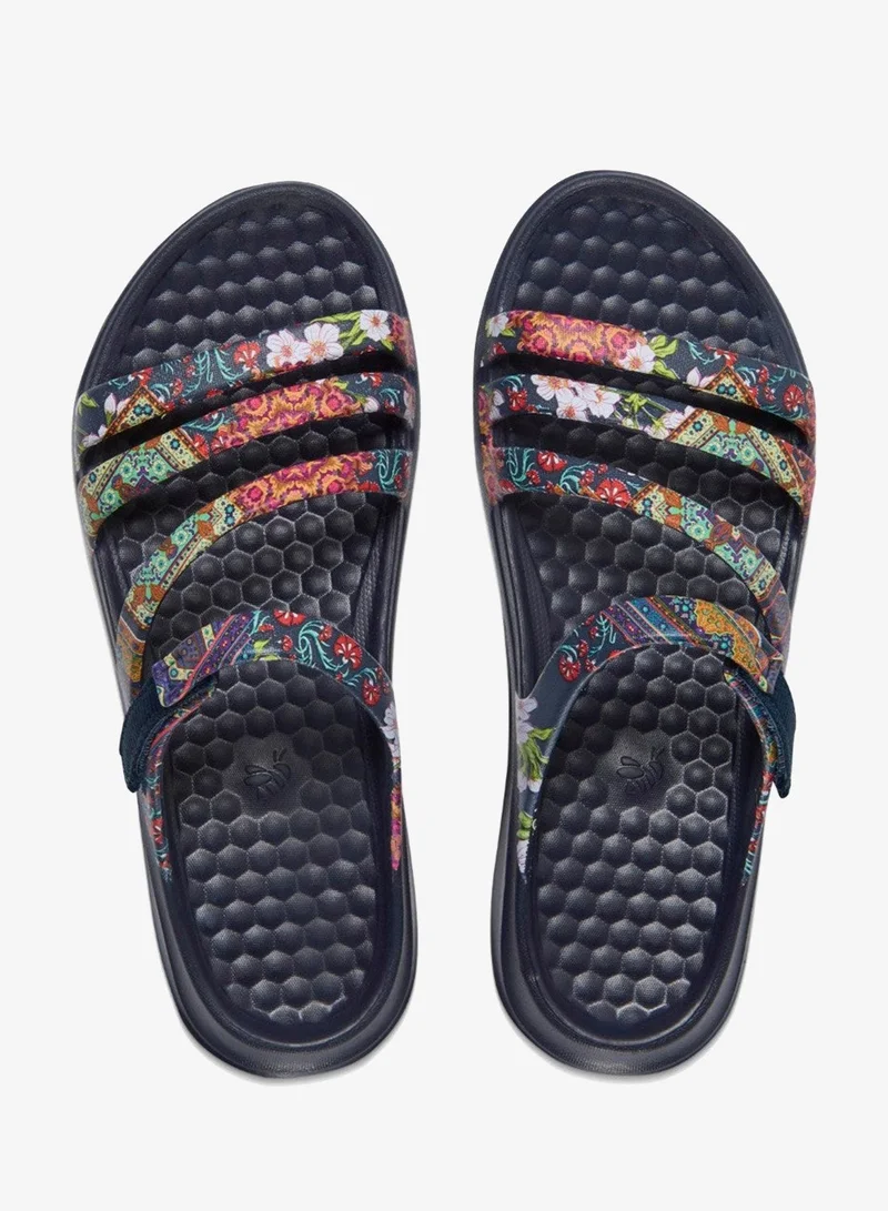 Joybees Graphic Geometric Mandala Lakeshore Sandal for Women | Best Price UAE