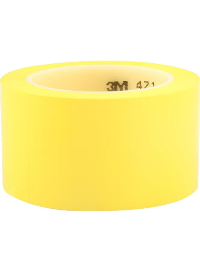3M 3M 471 Pvc Marking Tape, Line Marking, Warning Mark, 5S Management, Floor Workshop Wear-Resistant, Waterproof, No Residue, Yellow, 50Mm Wide - Image 3