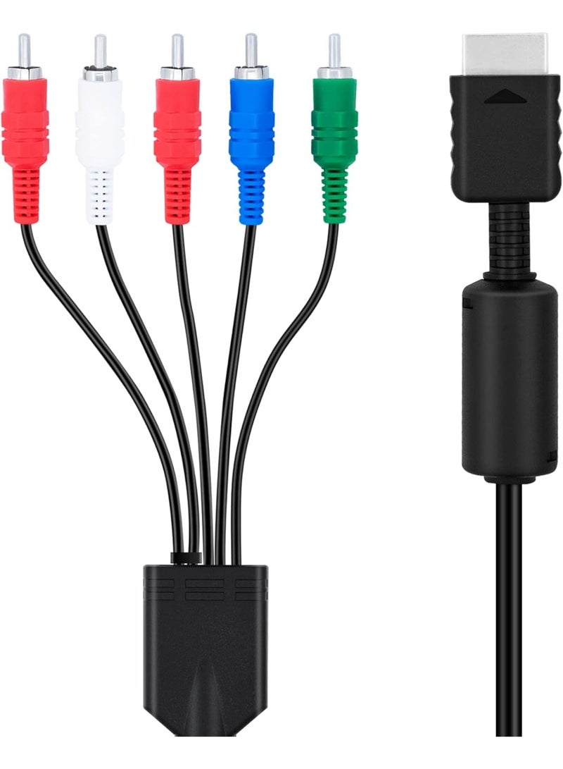 Component AV Audio Video Cable for PS3 PS2