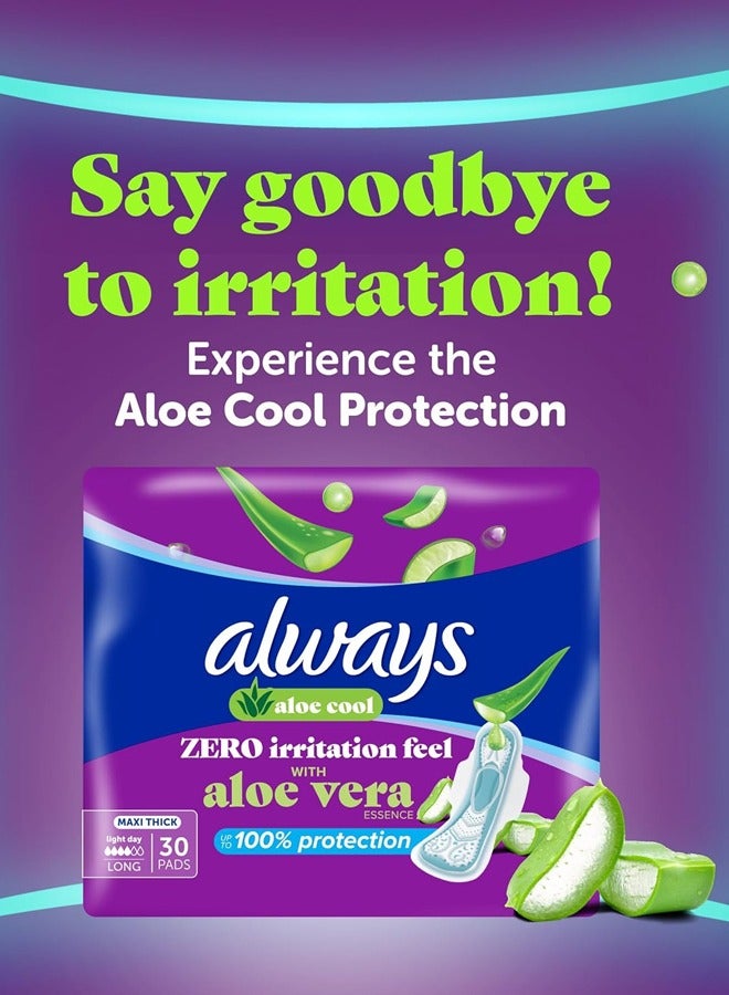 أولويز فوط ألو كول مع ألو فيرا 50 وسادة لايت داي - Image 2